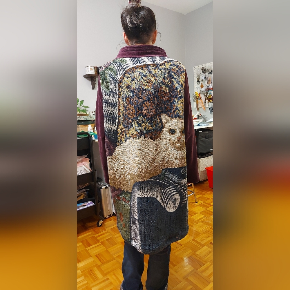 Upcycled Long Jacket - Picture 1 of 16